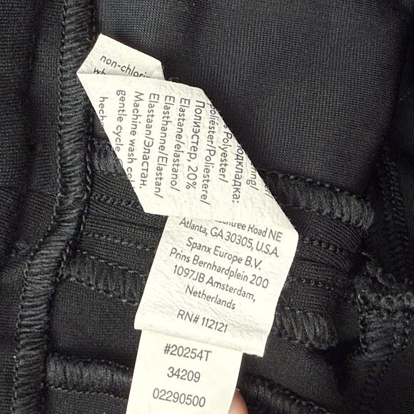 Spanx Supersmooth Perfectfit Ponte Slim Straight Pant Women XS Black - Picture 8 of 12